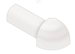 Schluter Rondec PVC 90 Degree Outside Corner Bright White